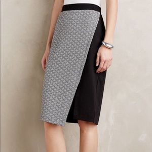Anthropologie - Asymmetrical Pencil Skirt, EUC